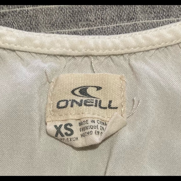 O’Neill white lace flowy tank top size xs - Picture 3 of 5